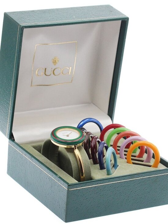 GUCCI Change bezel 11/12.2 white Dial Quartz Ladies Watch_948810 main image 5
